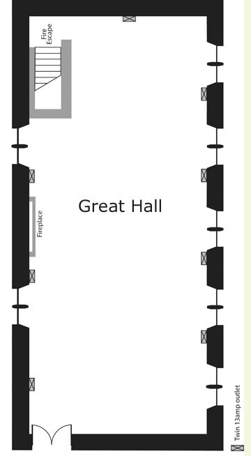 The Great Hall Cardigan Guildahll for weddings conferences and ceremonies